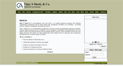 Desktop Screenshot of cavijaysshetty.com